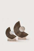 Brass Crescent Decorative Object II (Set of 2)