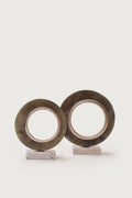 Brass Ring Decorative Object (Set of 2)