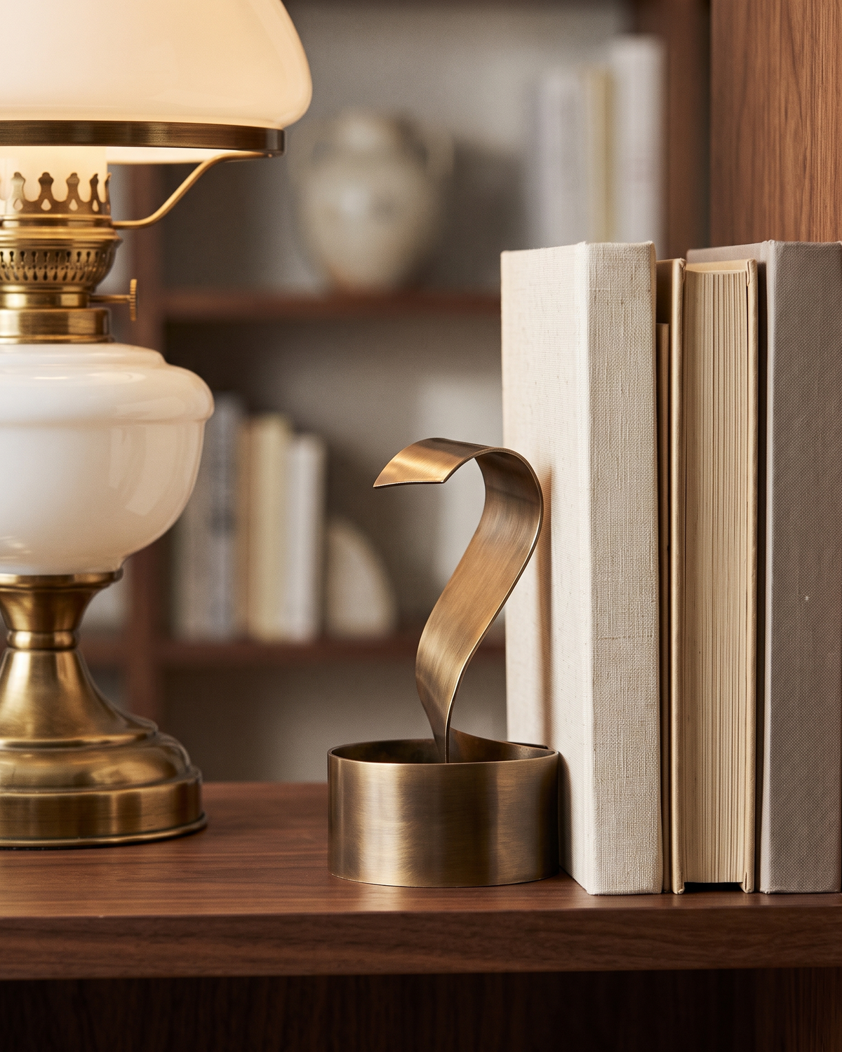 Mini Spiral Sculpture (One Piece) — styled interior scene, Bels & Pearl