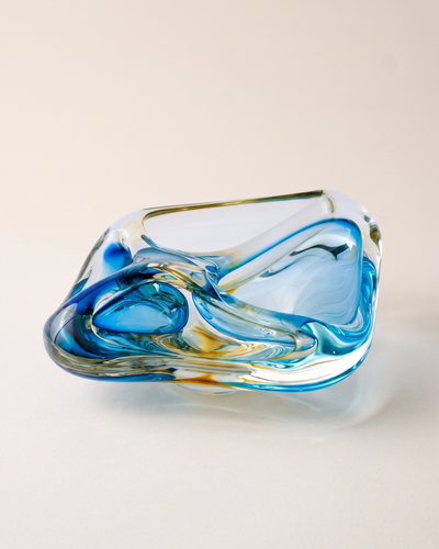 Murano Four-Section Glass Bowl I