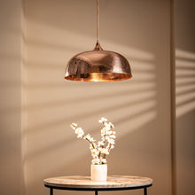Handmade Hammered Copper Pendant Light – Timeless Elegance for Any Space - Alfiq's Store