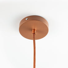 Handmade Hammered Copper Green Patina Pendant Light – Timeless Farmhouse Elegance - Alfiq's Store