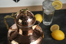 Special Heavy Duty Solid Pure Copper Pitcher | Handmade Copper Water & Beverage Jug | Handcrafted 2000ml - Alfiq's Store