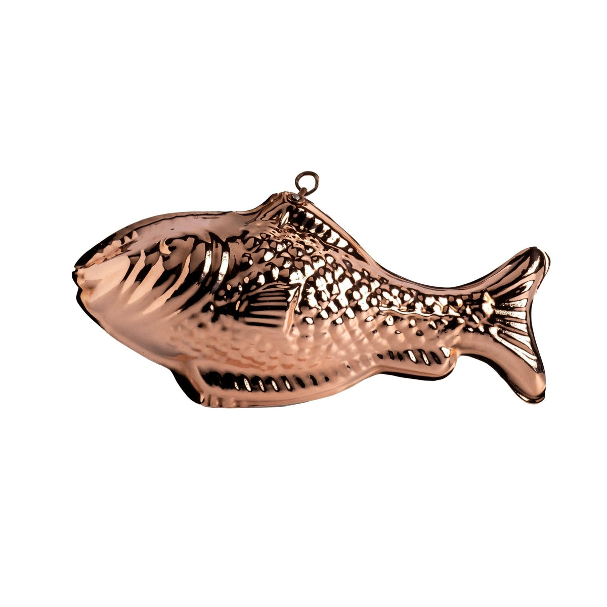 Handcrafted Pure Copper Fish - Shaped Cake Mold, Unique Baking Mold & Kitchen Wall Decor - Alfiq's Store