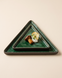 Hic Ceramics Small Triangle Plate — product photo