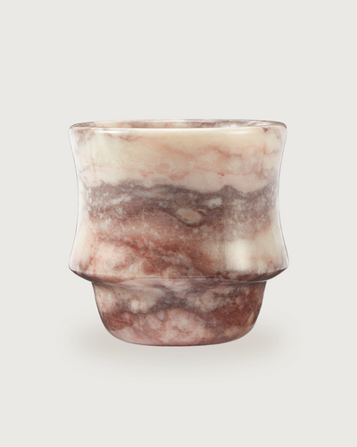 STACKABLE WAVES MARBLE CUP - AFYON RED