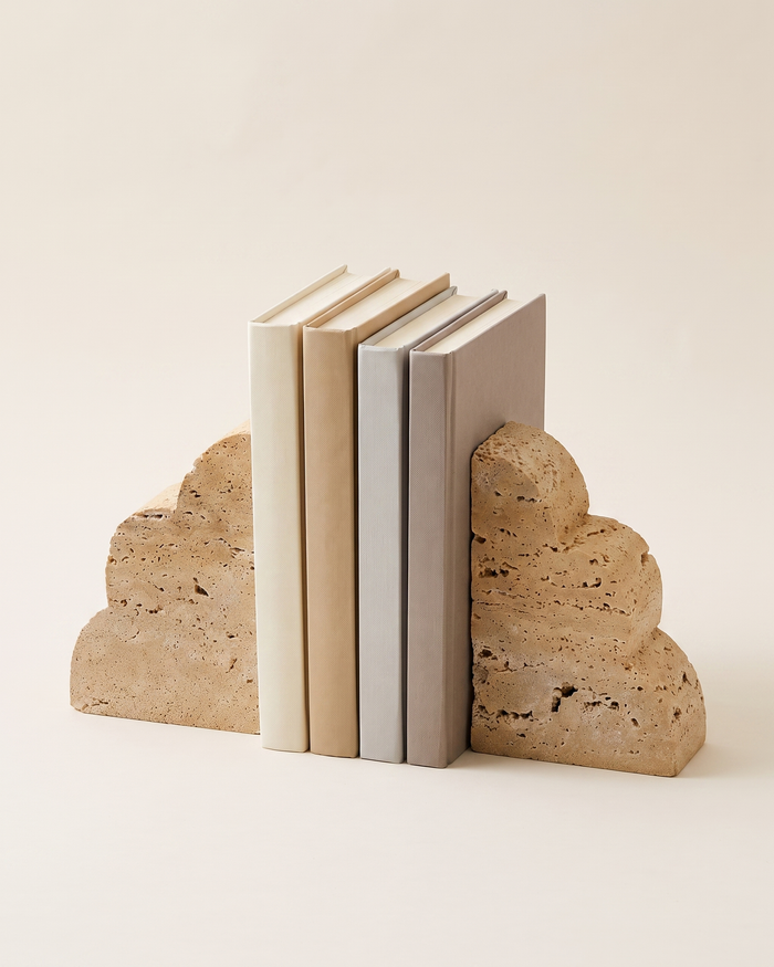 Travertine Book Stand
