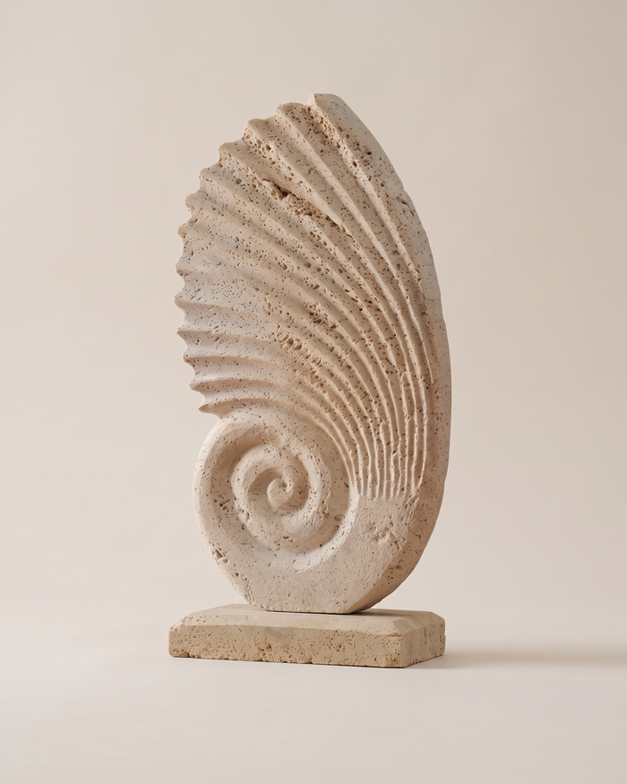 Spiral Shell Sculpture (One Piece)