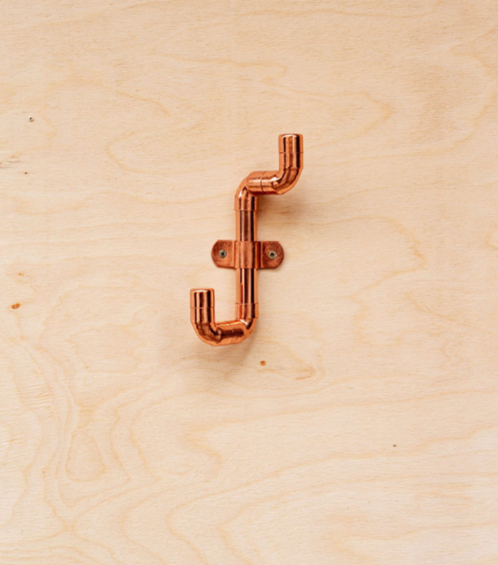 Industrial Copper Double Wall Hook