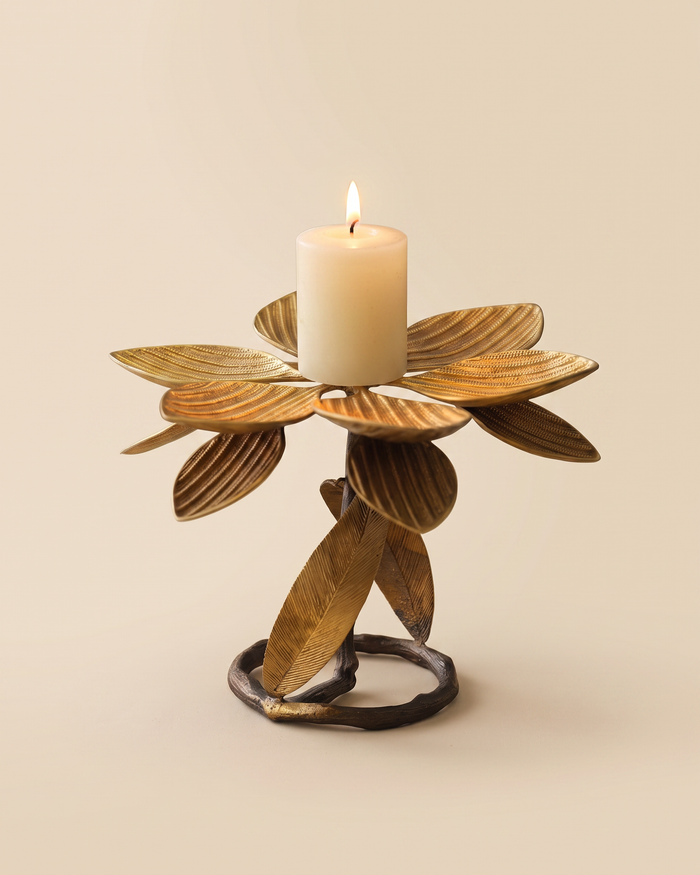 Water Lily Candlestick II