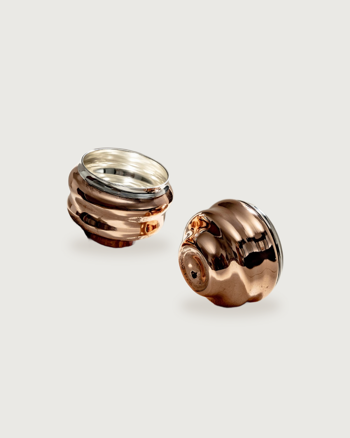 WAVY COPPER TUMBLER — Modeditions, handmade · Bels & Pearl
