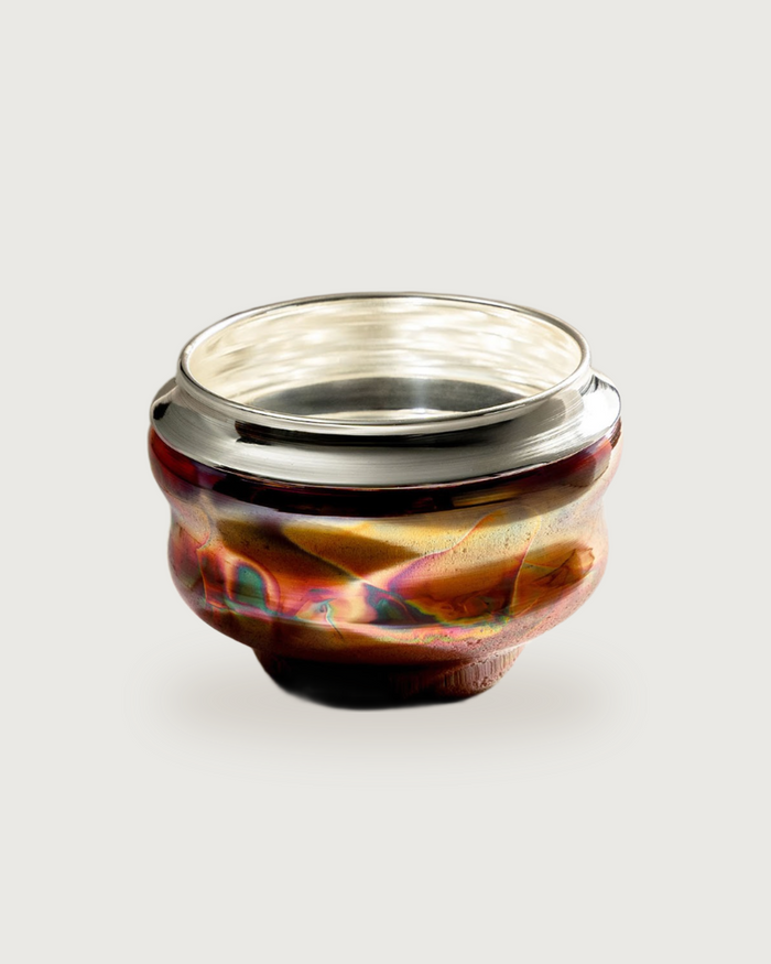 WAVY HEAT-TREATED TUMBLER