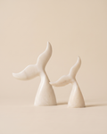 Whale Tail Decorative Object Set of 2 Size