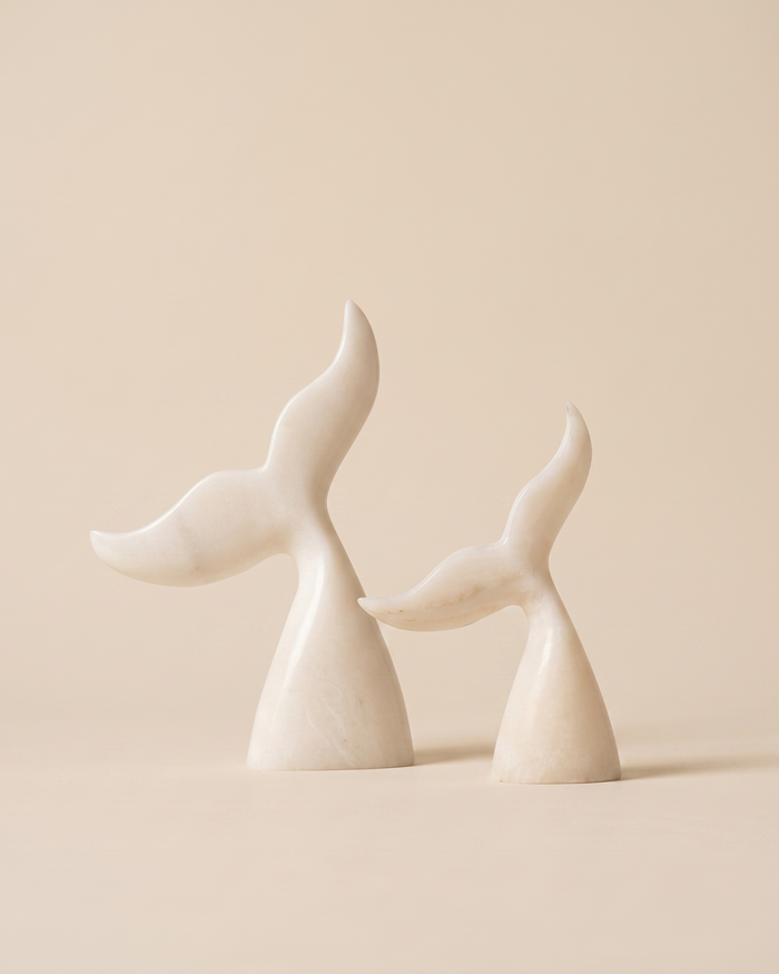 Whale Tail Decorative Object II