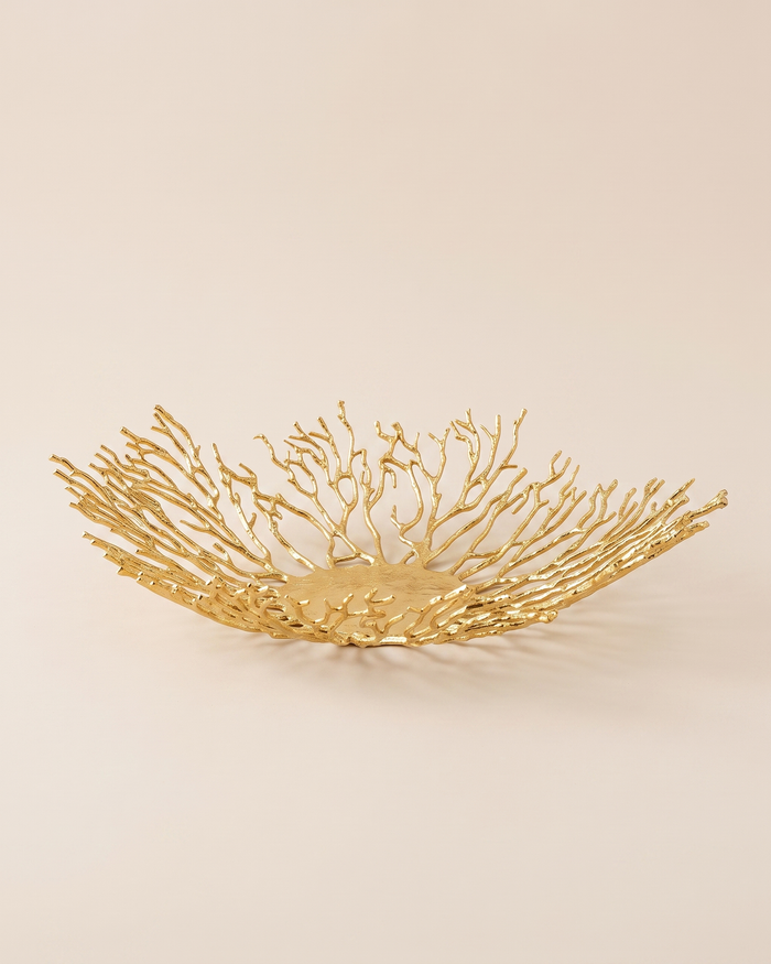 XL Brass Branch Decorative Object